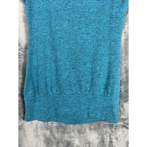 Heart and Soul Woman’s Blouse turquoise Medium Top - Picture 12 of 12